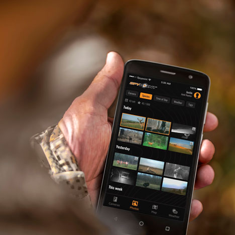 Spypoint smart phone camera APP makes scouting easy