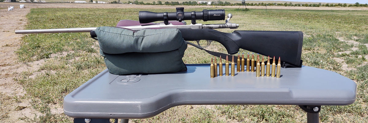 Ammo Accuracy Test with Ruger .243 Winchester