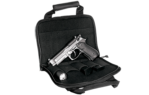 UTG Homland Security Pistol Case Open Display